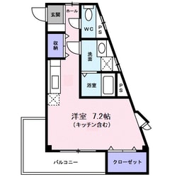 さいたま新都心駅 徒歩17分 3階の物件間取画像